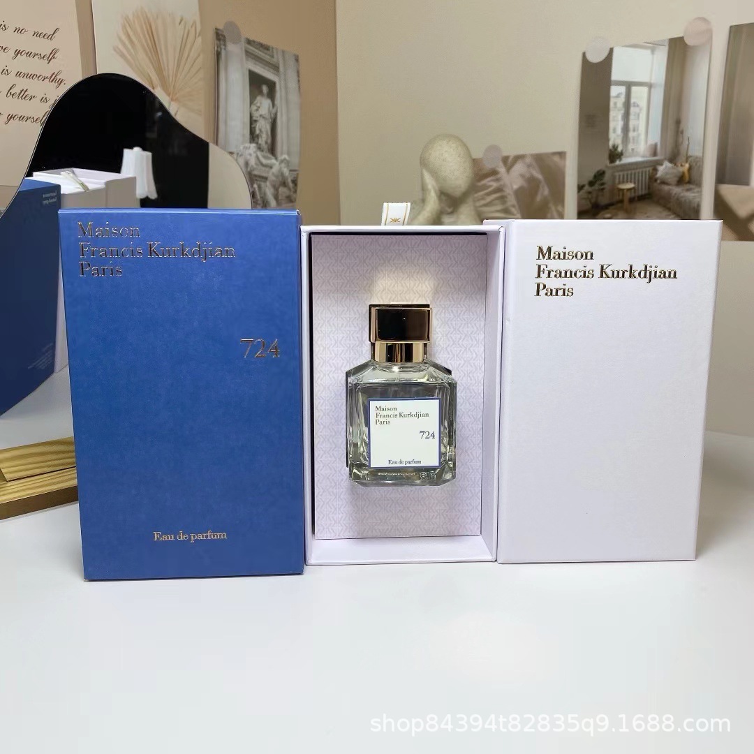Comercio exterior transfronterizo Vietnam Beccarat rouge MFK Baccarat 540 Jian perfume de humor de satén de seda de ébano 724 Ciudad Nocturna 70ml imagen 1