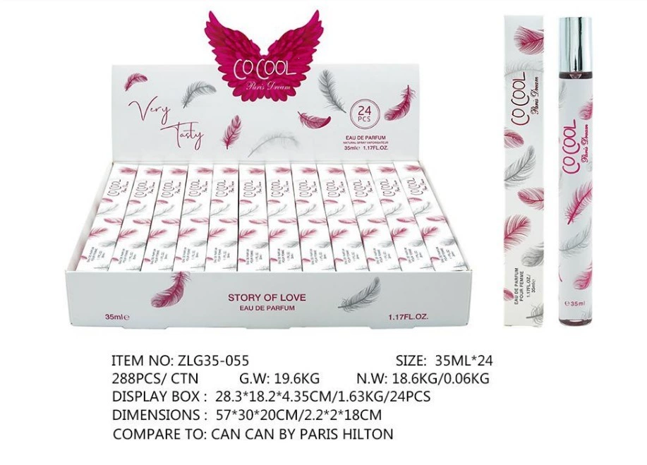 Muestras de Perfume al por Mayor para Comercio Exterior, Fragancia Portátil de Larga Duración de 35ml, Muestras de Perfume Árabe Unisex. ZLG-055 imagen 1
