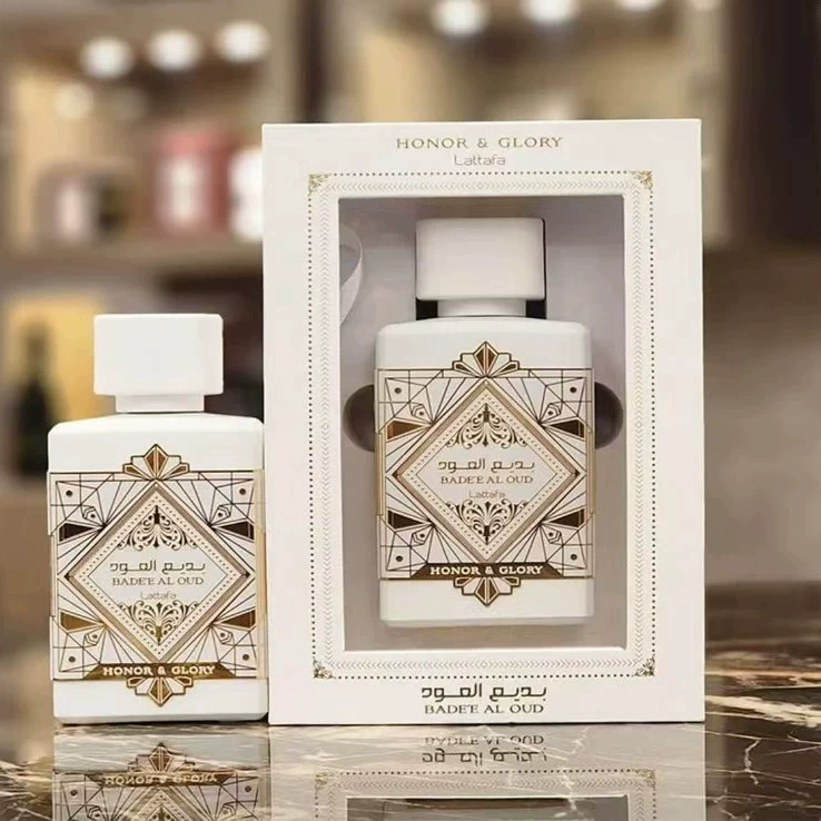 Lote de Perfumes de Exportación de Dubái Árabe de Oriente Medio Lattafa Bade'e Al Oud 100ml, el Más Vendido Transfronterizo Blanco imagen 1