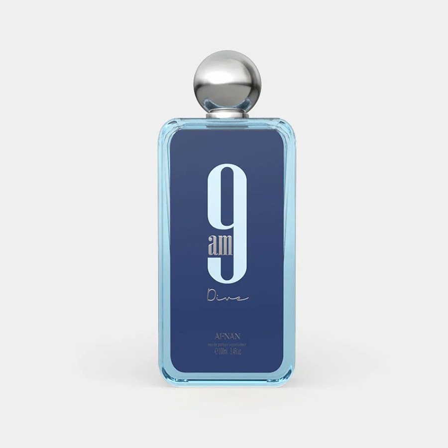 Perfume árabe transfronterizo para hombre Afnan 9am No. 9 Fragancia unisex Eau de Parfum Set de lujo al por mayor Caja de regalo con tapa metálica azul 9AM imagen 1