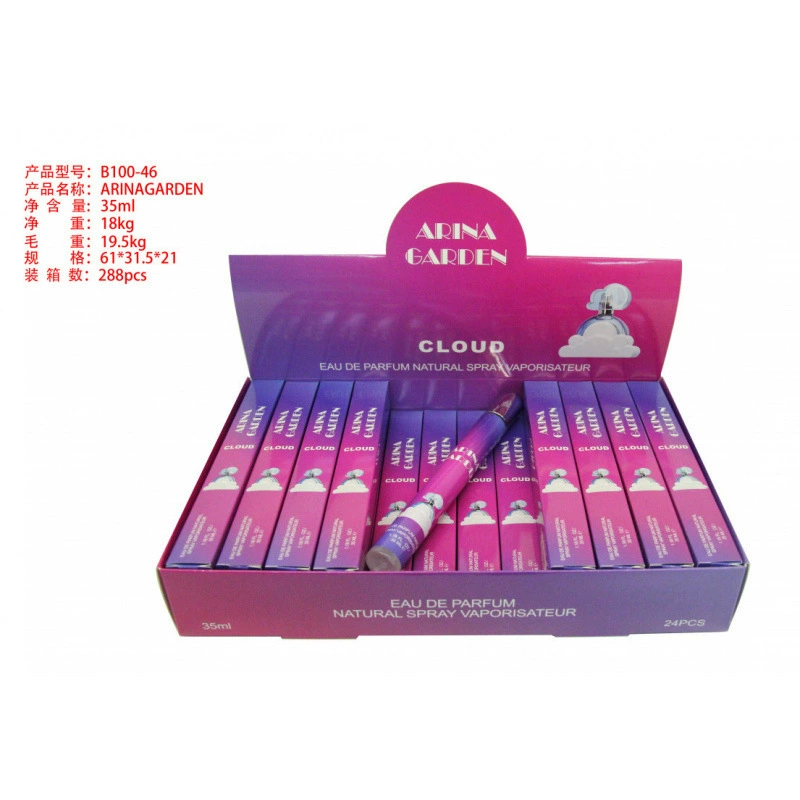 Frascos de muestra portátiles para mujer - Fragancia de larga duración - Venta al por mayor de perfumes populares de Oriente Medio, Dubái y Arabia para exportación. B100-46 imagen 1