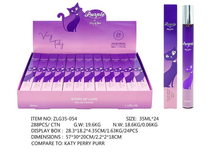 Muestras de Perfume al por Mayor para Comercio Exterior, Fragancia Portátil de Larga Duración de 35ml, Muestras de Perfume Árabe Unisex. ZLG-054 imagen 1