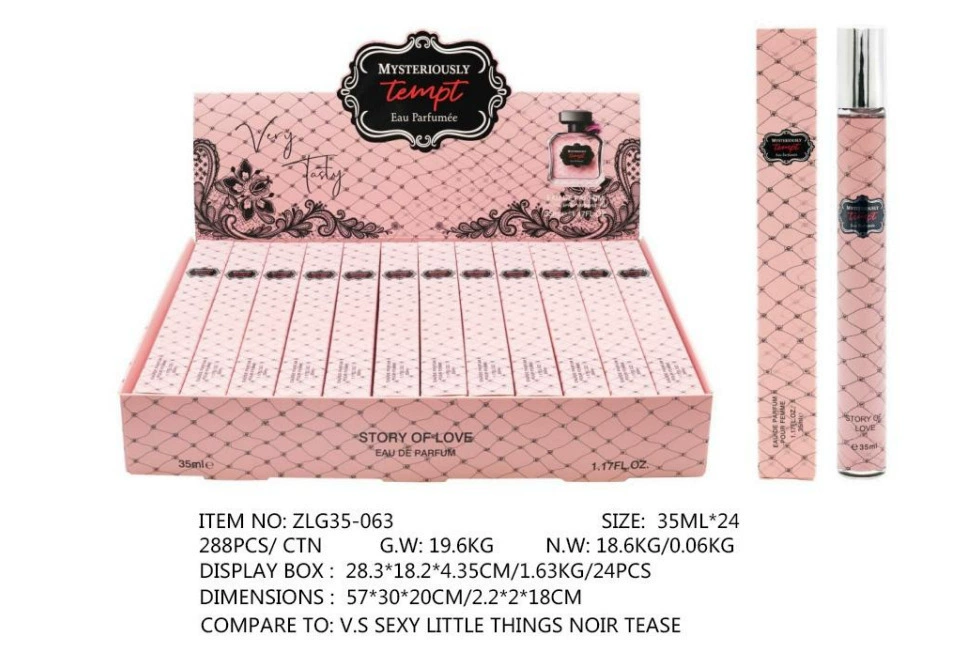 Muestras de Perfume al por Mayor para Comercio Exterior, Fragancia Portátil de Larga Duración de 35ml, Muestras de Perfume Árabe Unisex. ZLG-063 imagen 1