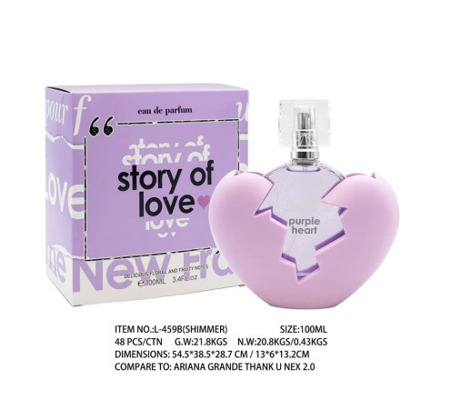 Love Story Nuevos productos transfronterizos Perfume Elegante de larga duración para mujeres Fragancia Vietnam Oriente Medio Nuevos productos Perfume Transfronterizo al por mayor L459B imagen 1