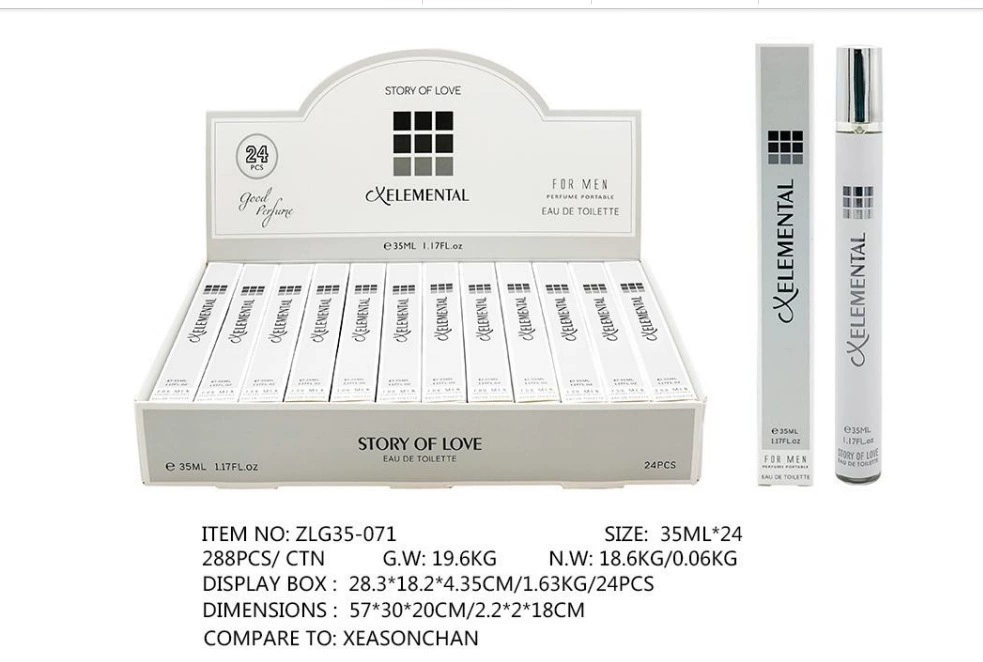 Muestras de Perfume al por Mayor para Comercio Exterior, Fragancia Portátil de Larga Duración de 35ml, Muestras de Perfume Árabe Unisex. ZLG-071 imagen 1