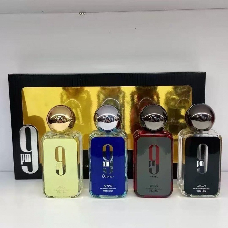 Perfume árabe transfronterizo para hombre Afnan 9am No. 9 Fragancia unisex Eau de Parfum Set de lujo al por mayor traje número 9 imagen 1
