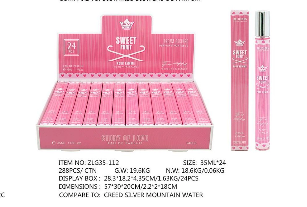 Muestras de Perfume al por Mayor para Comercio Exterior, Fragancia Portátil de Larga Duración de 35ml, Muestras de Perfume Árabe Unisex. ZLG-112 imagen 1