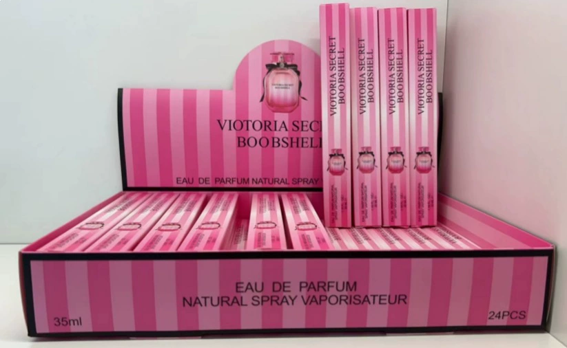 Frascos de muestra portátiles para mujer - Fragancia de larga duración - Venta al por mayor de perfumes populares de Oriente Medio, Dubái y Arabia para exportación. B100-34 imagen 1