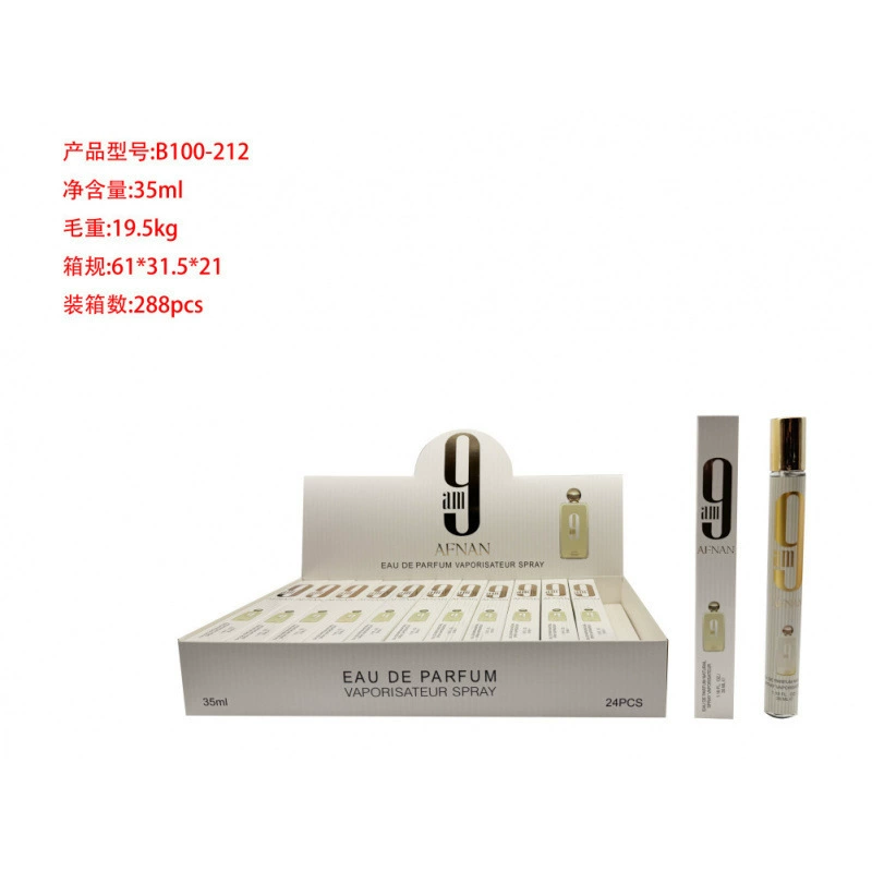 Frascos de muestra portátiles para mujer - Fragancia de larga duración - Venta al por mayor de perfumes populares de Oriente Medio, Dubái y Arabia para exportación. B100-212 imagen 1