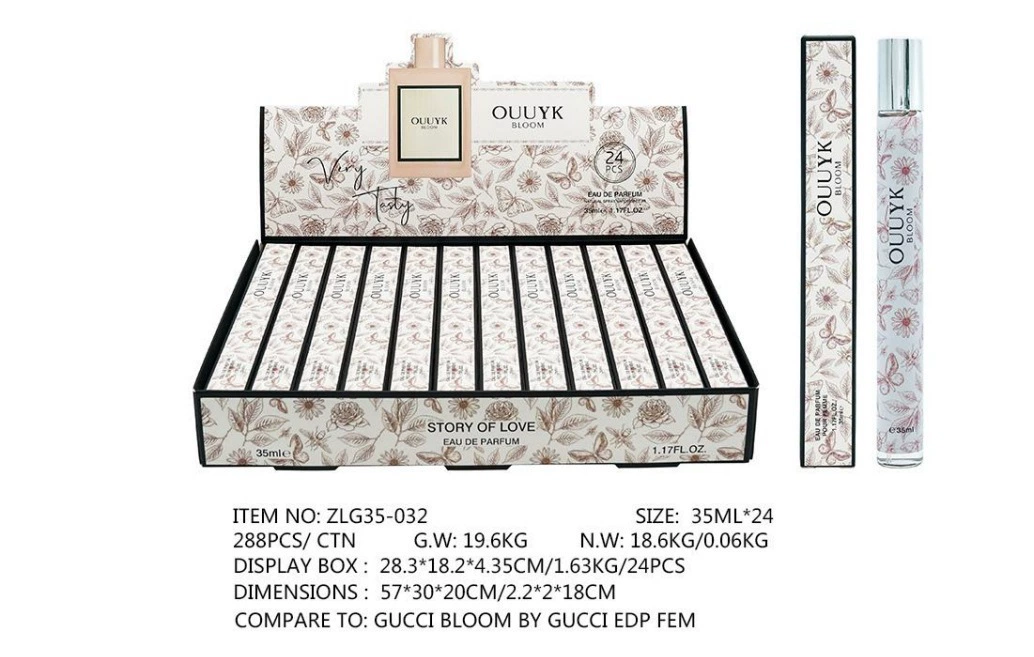 Muestras de Perfume al por Mayor para Comercio Exterior, Fragancia Portátil de Larga Duración de 35ml, Muestras de Perfume Árabe Unisex. ZLG-032 imagen 1