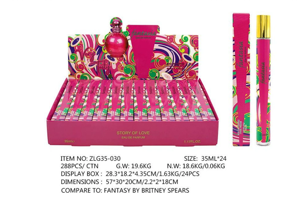 Muestras de Perfume al por Mayor para Comercio Exterior, Fragancia Portátil de Larga Duración de 35ml, Muestras de Perfume Árabe Unisex. ZLG-030 imagen 1