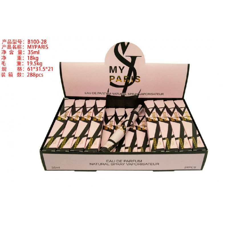 Frascos de muestra portátiles para mujer - Fragancia de larga duración - Venta al por mayor de perfumes populares de Oriente Medio, Dubái y Arabia para exportación. B100-28 imagen 1