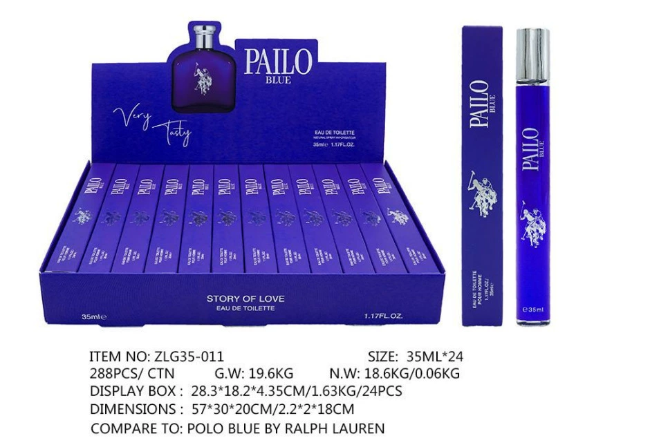 Muestras de Perfume al por Mayor para Comercio Exterior, Fragancia Portátil de Larga Duración de 35ml, Muestras de Perfume Árabe Unisex. ZLG-011 imagen 1