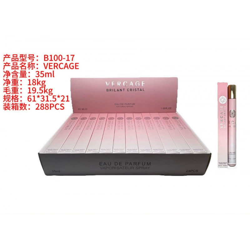 Frascos de muestra portátiles para mujer - Fragancia de larga duración - Venta al por mayor de perfumes populares de Oriente Medio, Dubái y Arabia para exportación. B100-17 imagen 1