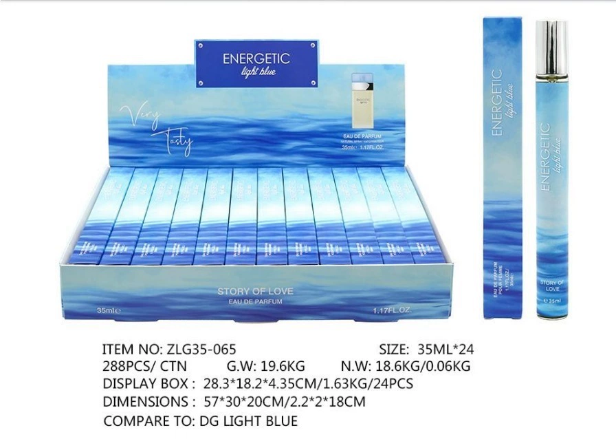 Muestras de Perfume al por Mayor para Comercio Exterior, Fragancia Portátil de Larga Duración de 35ml, Muestras de Perfume Árabe Unisex. ZLG-065 imagen 1
