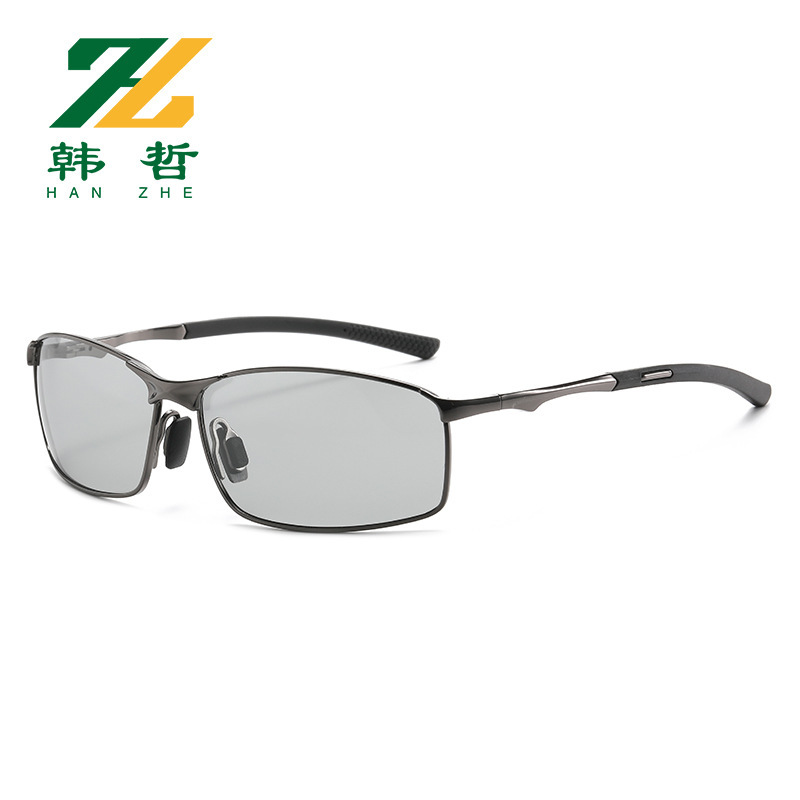 Gafas de Sol Polarizadas Aviador Metalicas - Frame de pistola polarizacion de cambio de color imagen 1