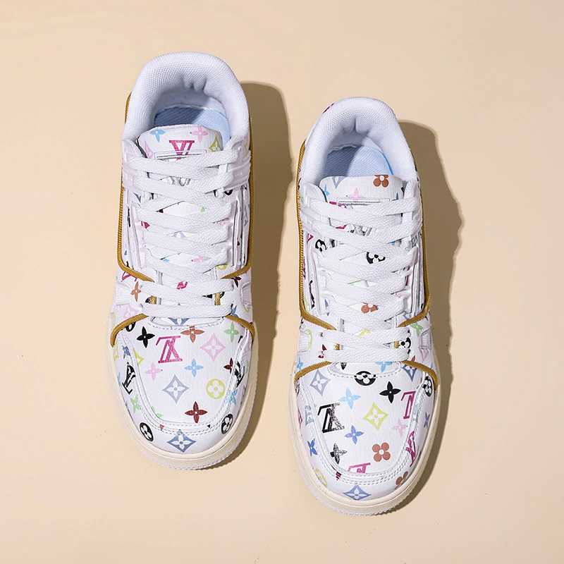 Zapatos de hombre aj tercer príncipe Ao Bing zapatos zapatillas deportivas de corte bajo pareja de hombres zapatos de hombre y mujer los estudiantes la fricción hace ruido Tricolor imagen 1