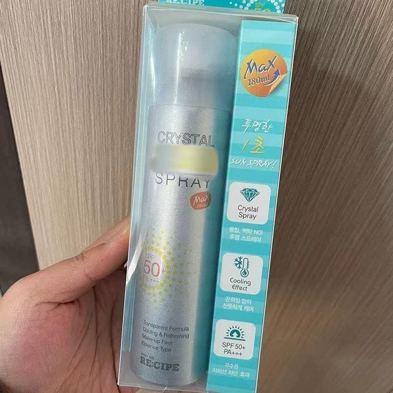 Spray protector solar Crystal 150 ml imagen 1