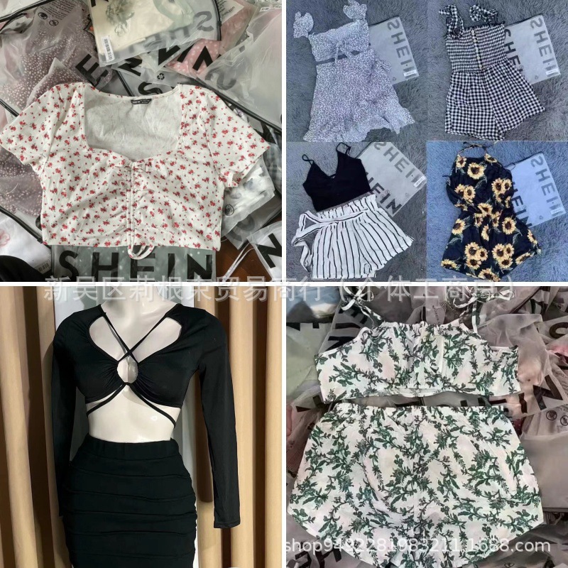 Exportación de camisas, chalecos - lote masivo de ropa femenina en empaque de fábrica imagen 1