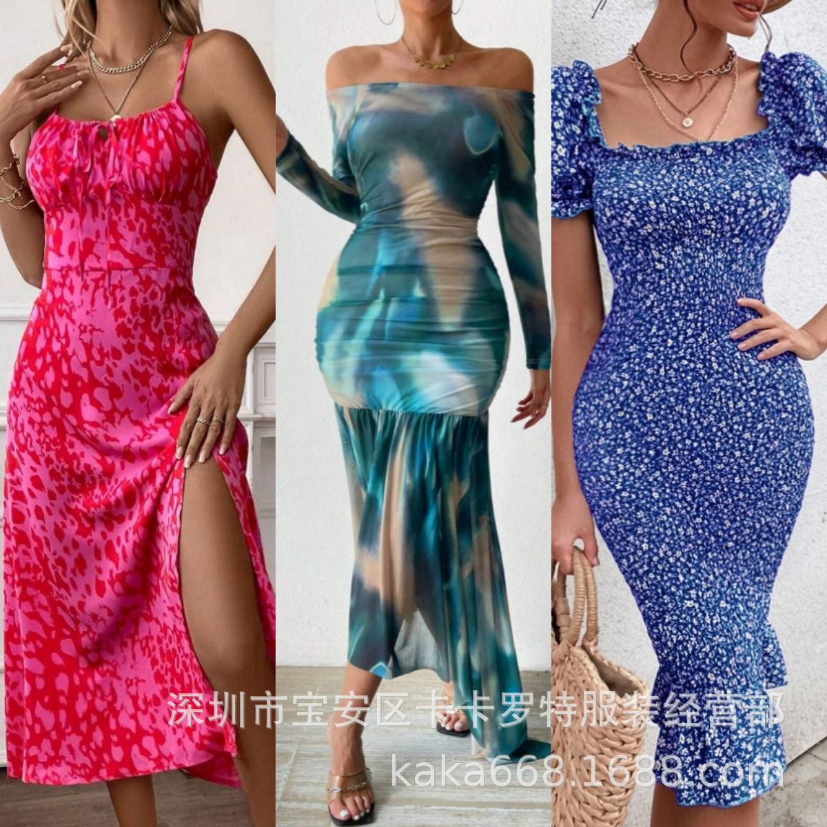 Vestidos Cortos Florales con Tirantes y Lazos en el Busto SHEIN 2025 imagen 1