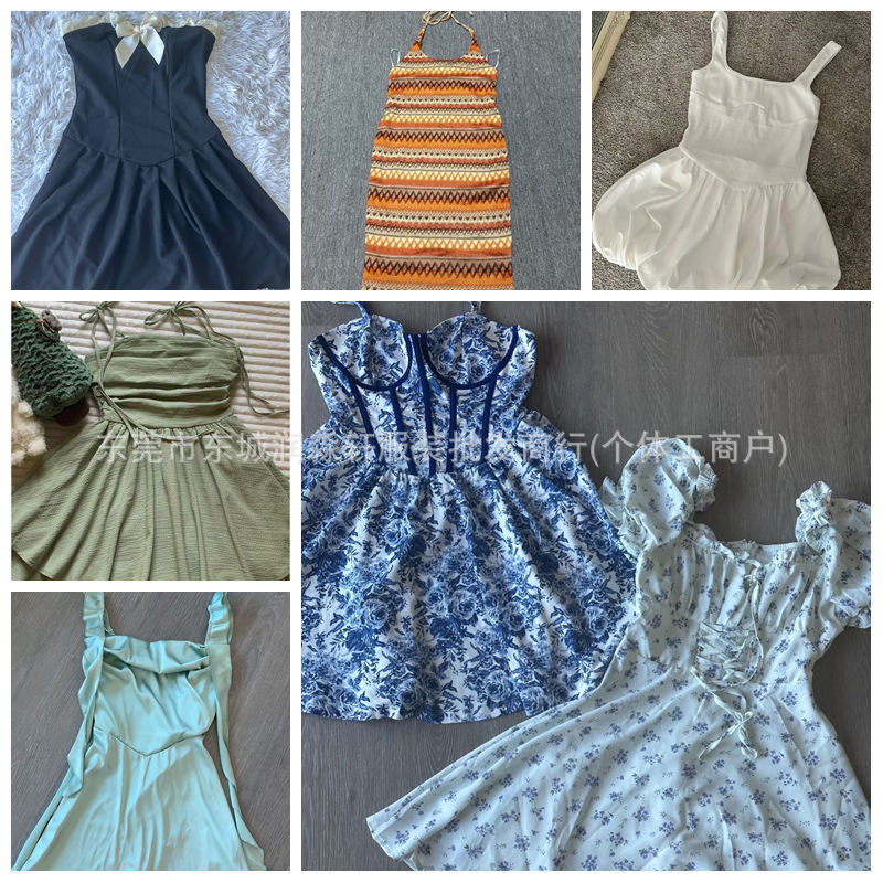 Exportación de ropa de mujer Shein - vestidos y faldas de verano en bolsas selladas imagen 1