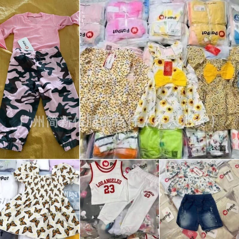 Patpat ropa para niños diversos suministro al por mayor patpat baby jumpsuit Clothes Cheap Mix imagen 1