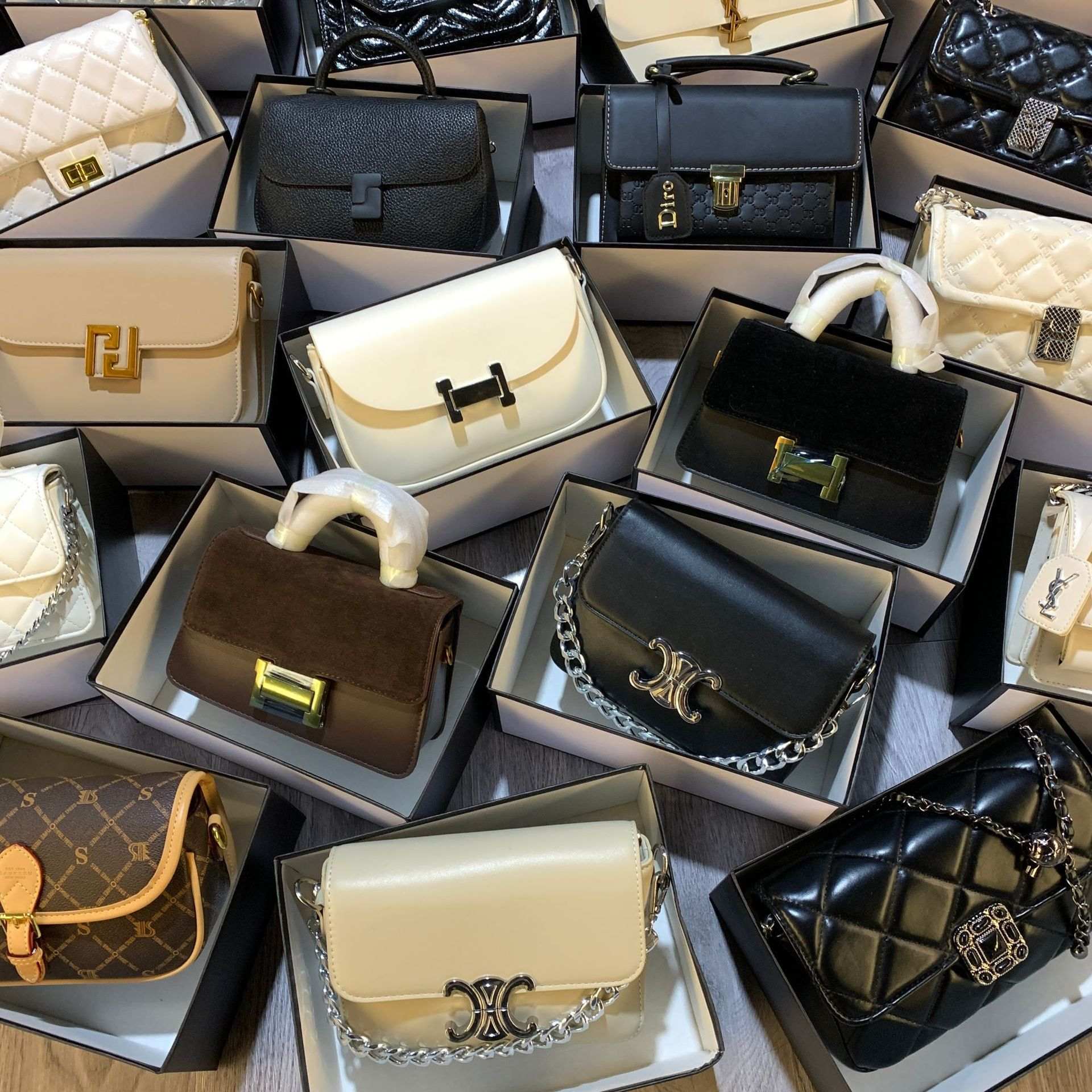 Bolsos de Mano Estructurados para Mujer con Asas Reforzadas imagen 1