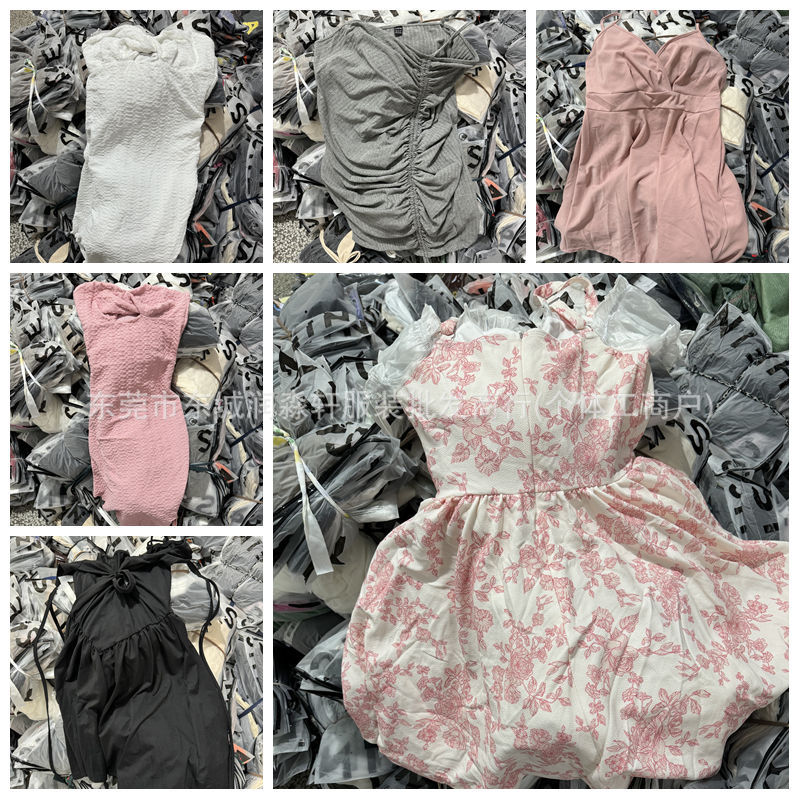 Vestidos Cortos de Moda Rápida con Estampados Florales y Escote Drapeado Shein imagen 1