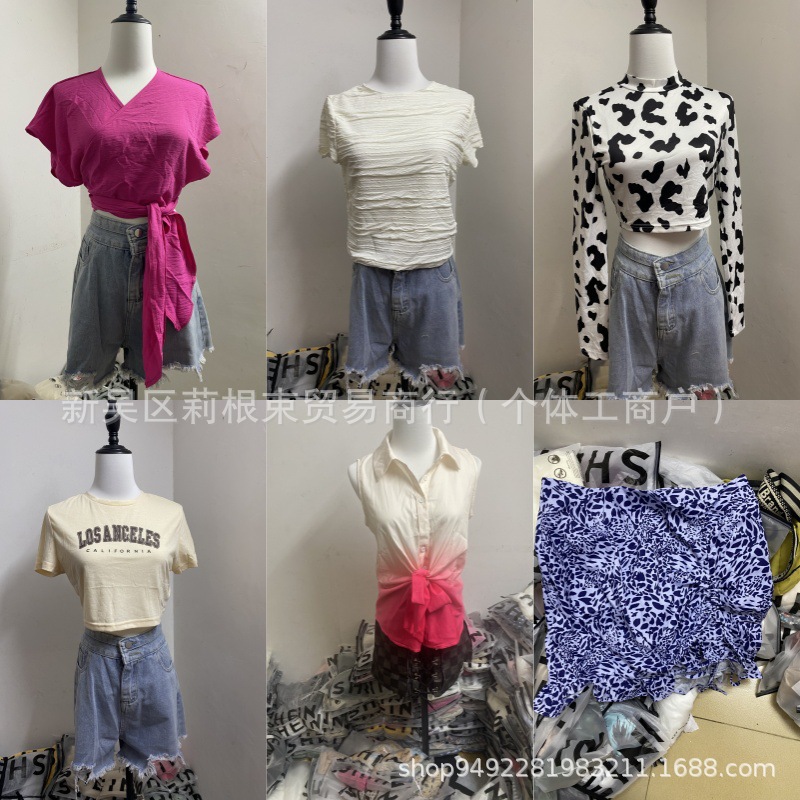 SHEINExport: venta directa - blusas de manga corta y faldas de moda en maniquíes imagen 1