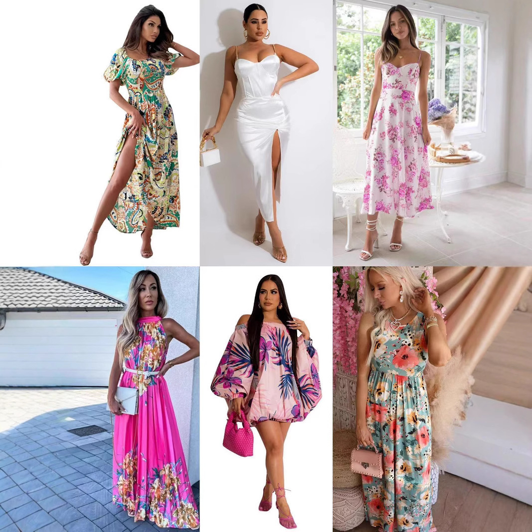 Vestidos Cortos Ceñidos con Estampados Florales y Animal Print imagen 1