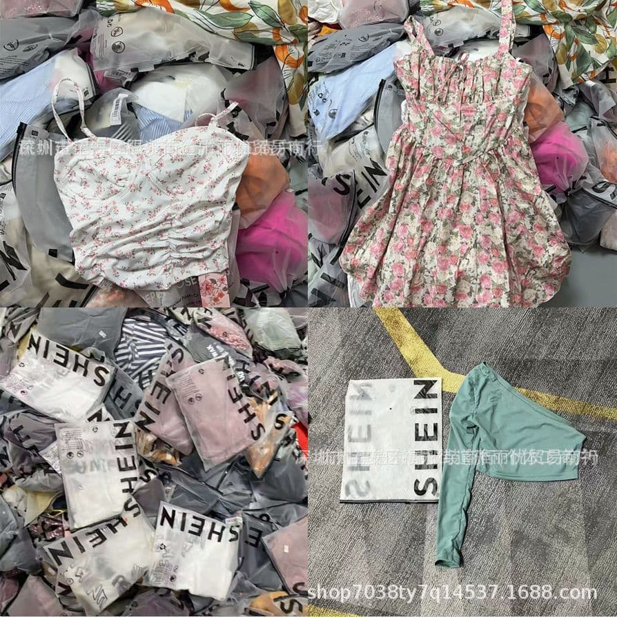 SHEIN comercio exterior transfronterizo tops de mujer vestido misceláneo fuente fábrica ropa directa para el cabello exportación de productos de gabinete de bajo precio imagen 1