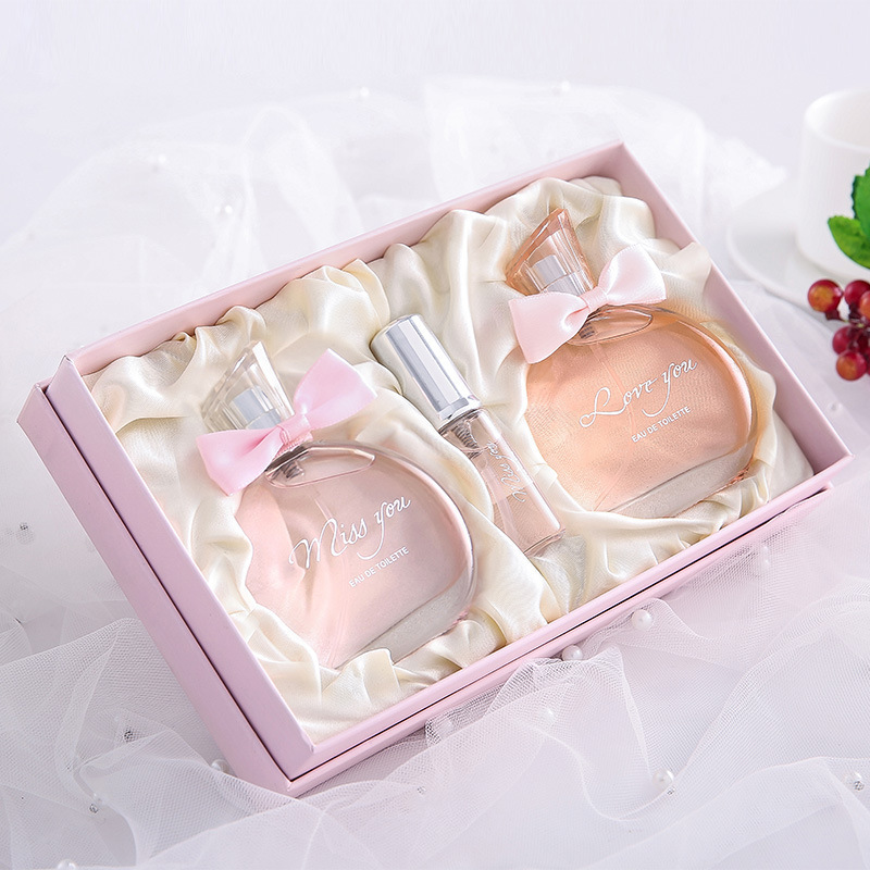 Set de regalo de perfume para mujer más vendido - Inspirado en Black Opium - AS012A traje oro rosa imagen 1