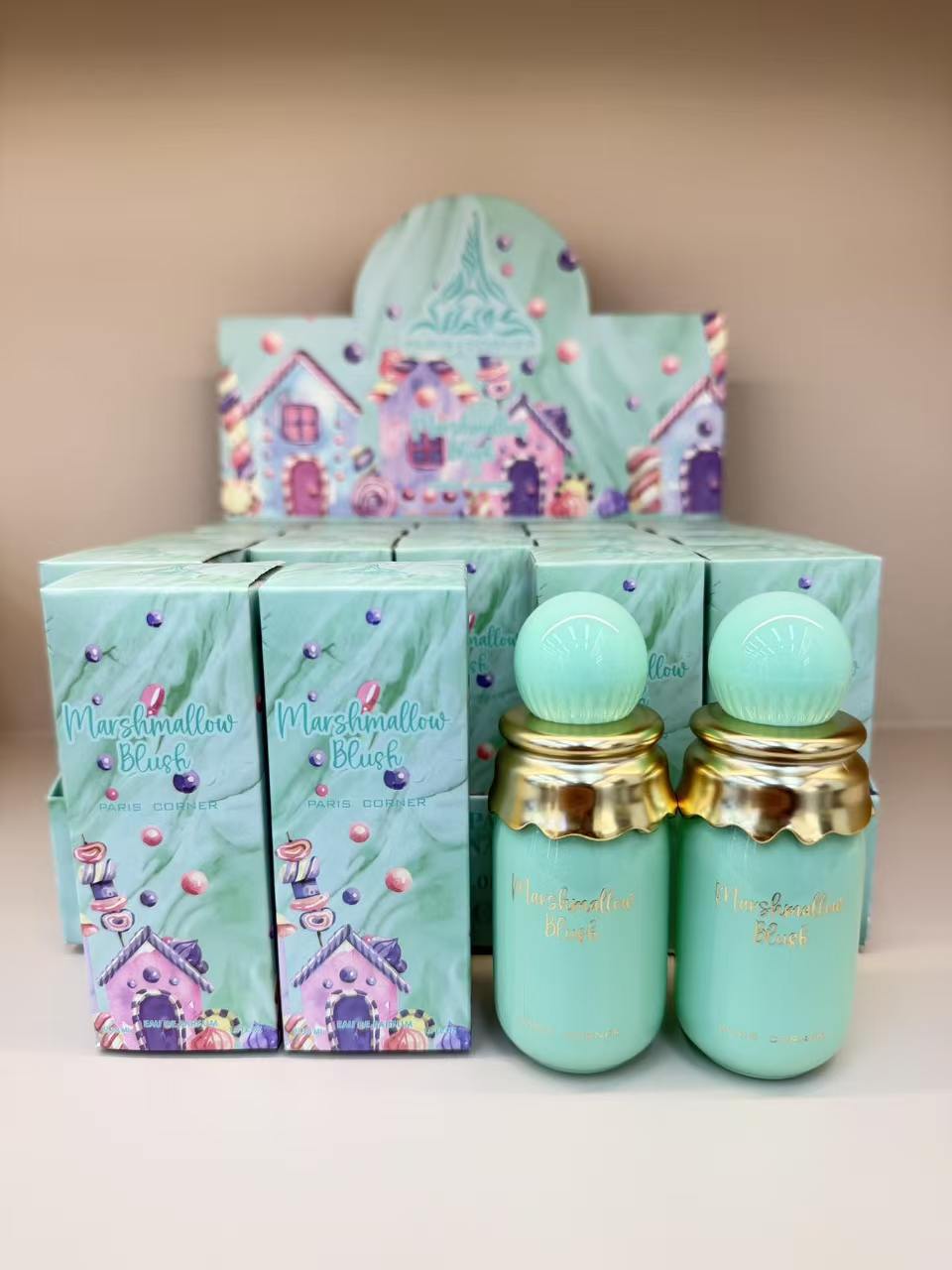Perfume para mujer Kayali Cotton Candy Butterfly Bread Malvavisco verde 30 ml imagen 1