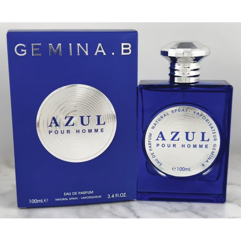 Perfume Arabe de Lujo 7338B azul imagen 1