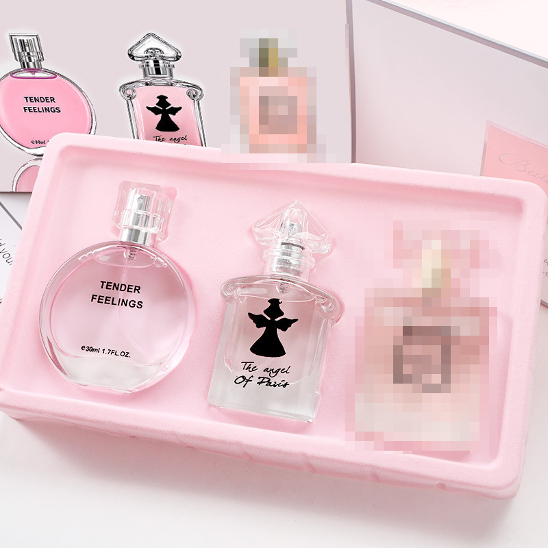 Set de regalo de perfume para mujer más vendido - Inspirado en Black Opium - Conjunto de tres piezas Paris Angel imagen 1