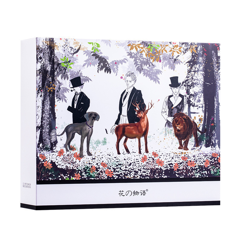 Set de regalo de perfume para mujer más vendido - Inspirado en Black Opium - Traje de tres piezas para hombre F128 imagen 1